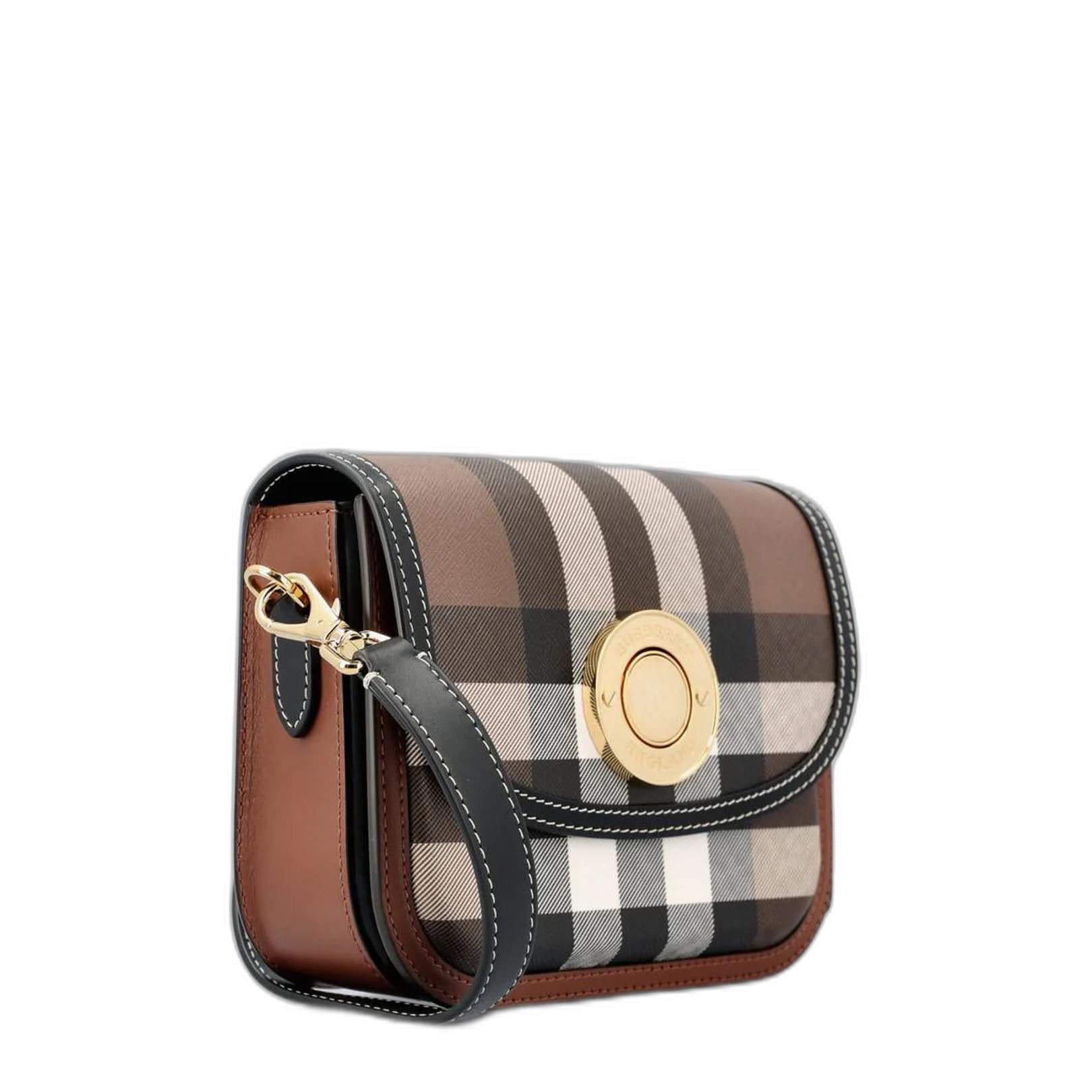 Burberry Checked Small Crossbody Bag