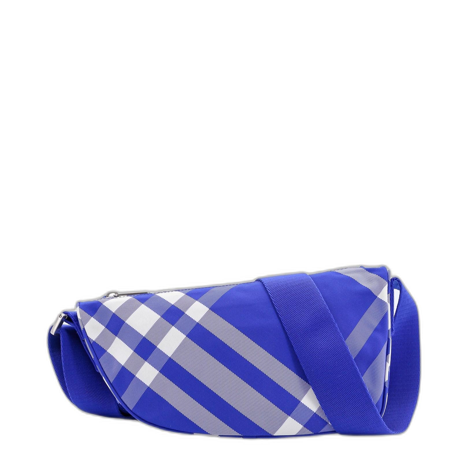 23 fw Nylon Check Shoulder Bag