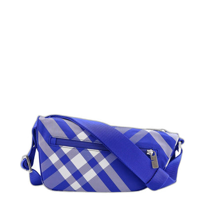 23 fw Nylon Check Shoulder Bag