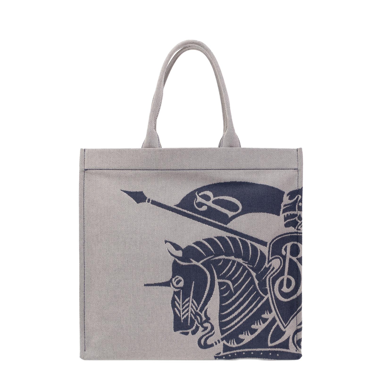 Canvas Shopper Bag With Frontal Ekd