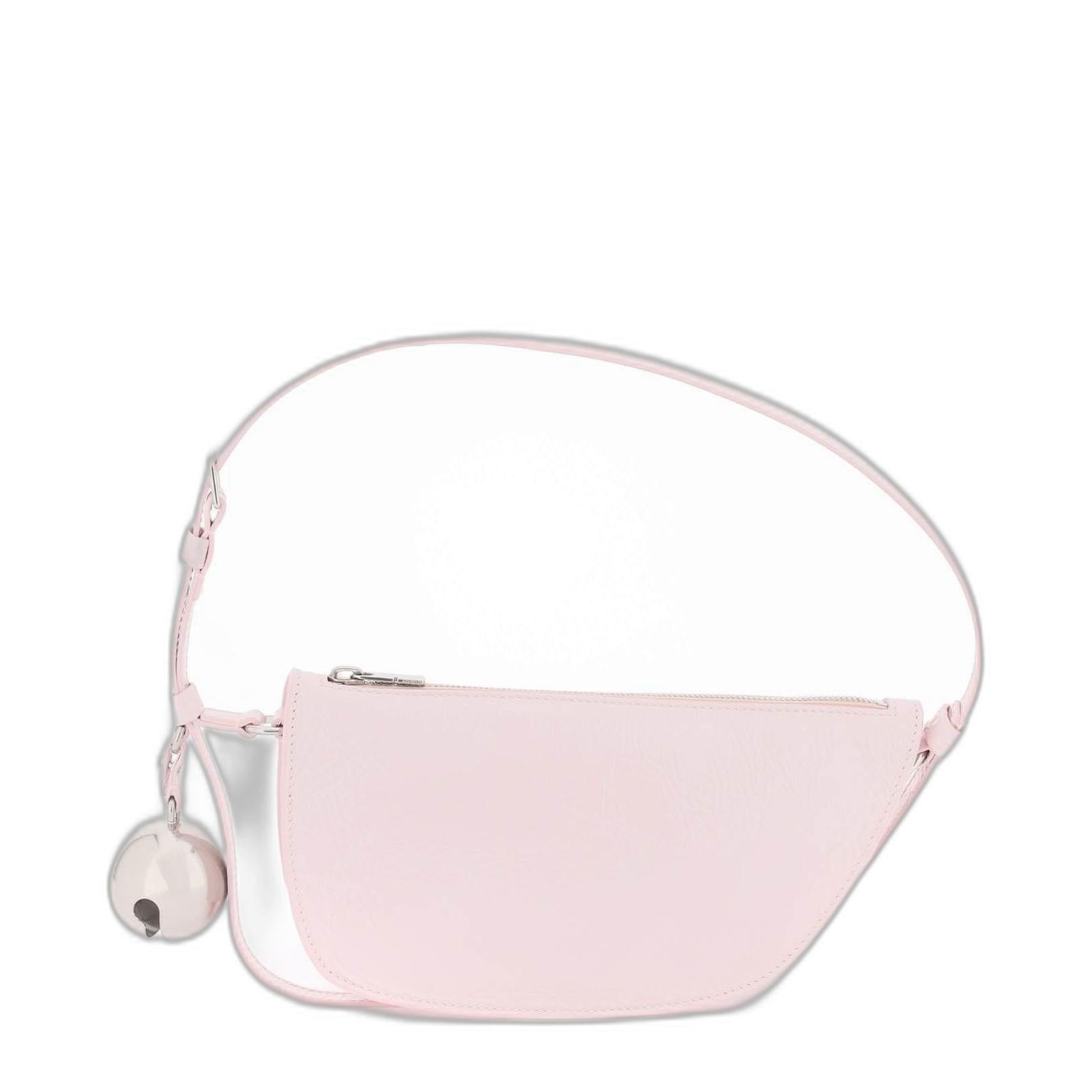 Mini Shield Bell-charm Shoulder Bag