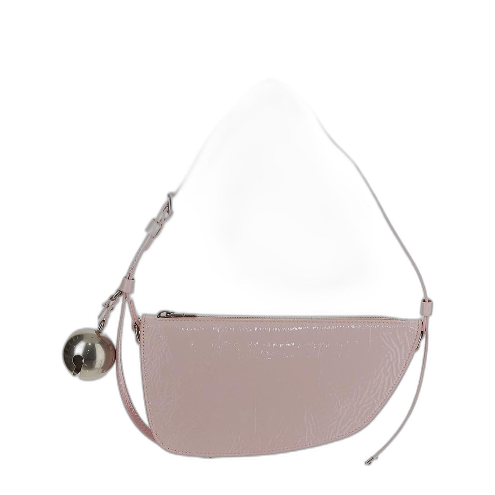 Mini Shield Bell-charm Shoulder Bag