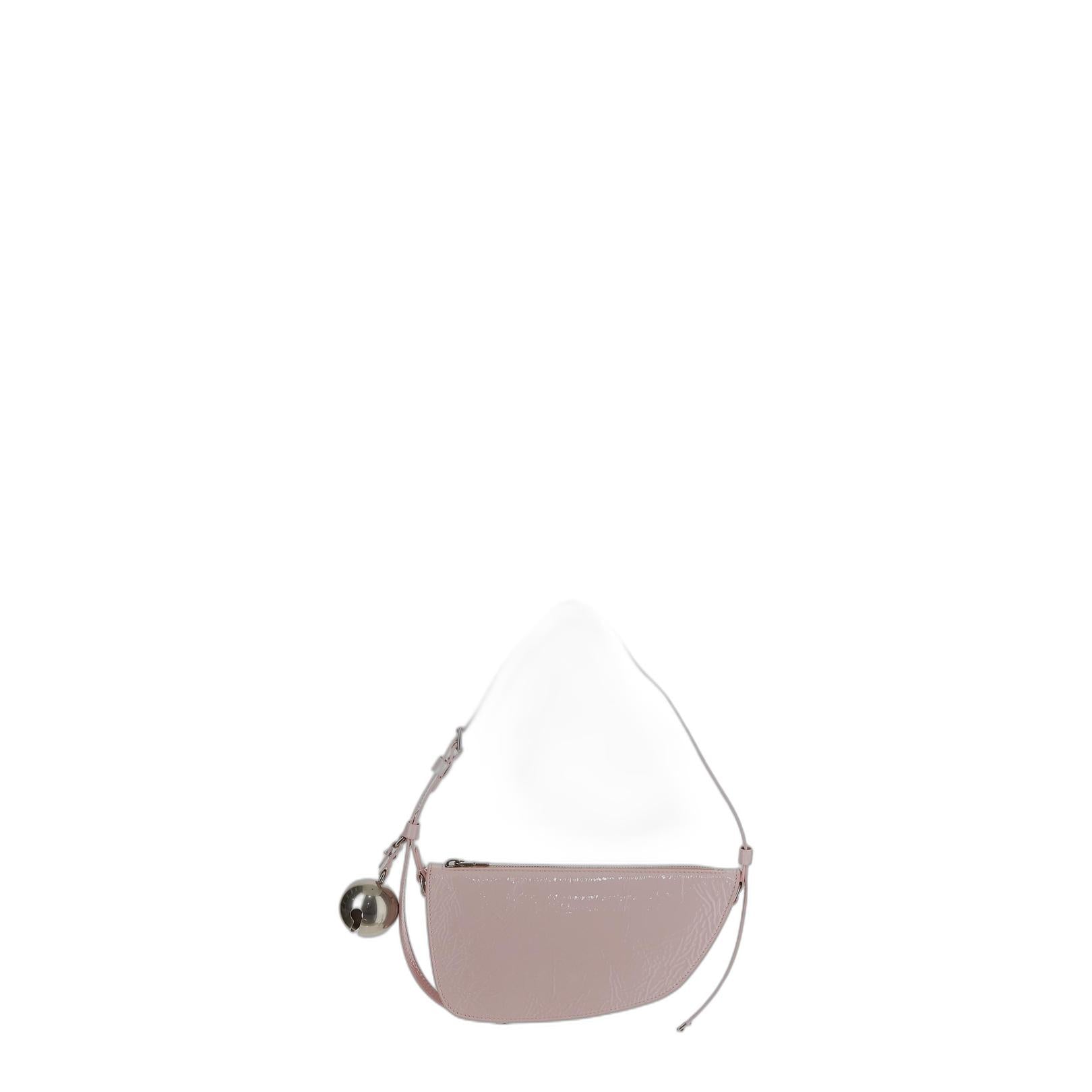 Mini Shield Bell-charm Shoulder Bag