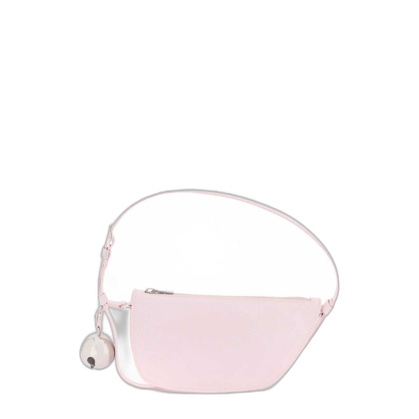 Mini Shield Bell-charm Shoulder Bag