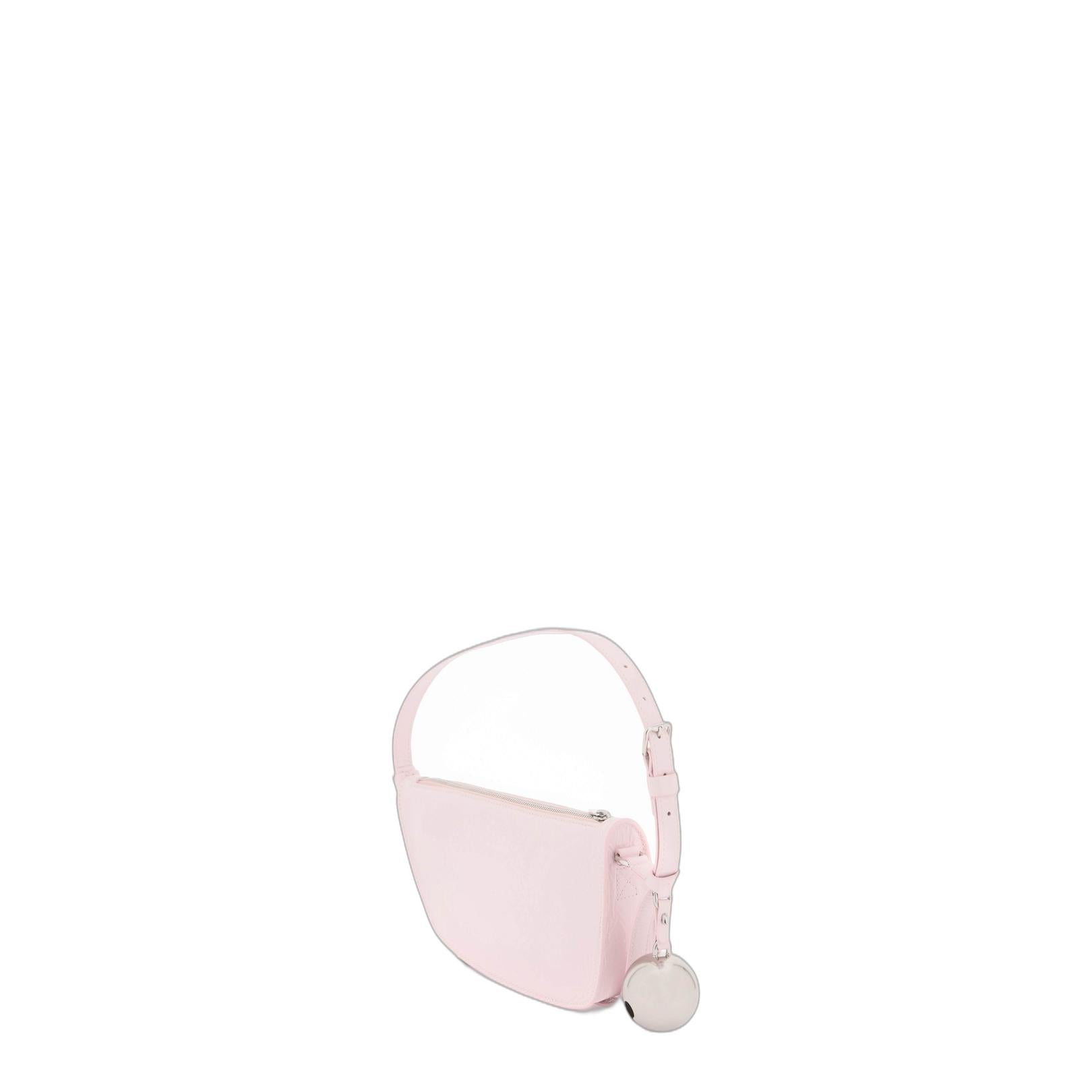 Mini Shield Bell-charm Shoulder Bag