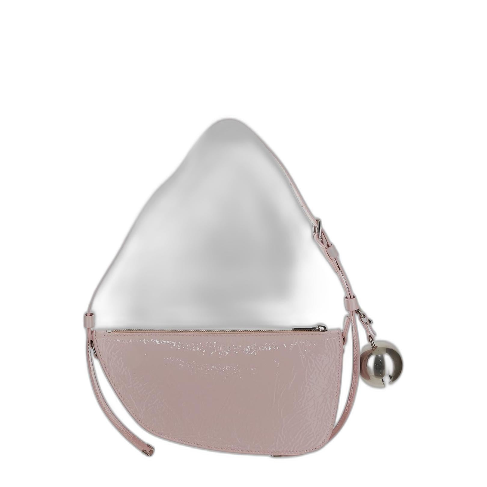 Mini Shield Bell-charm Shoulder Bag