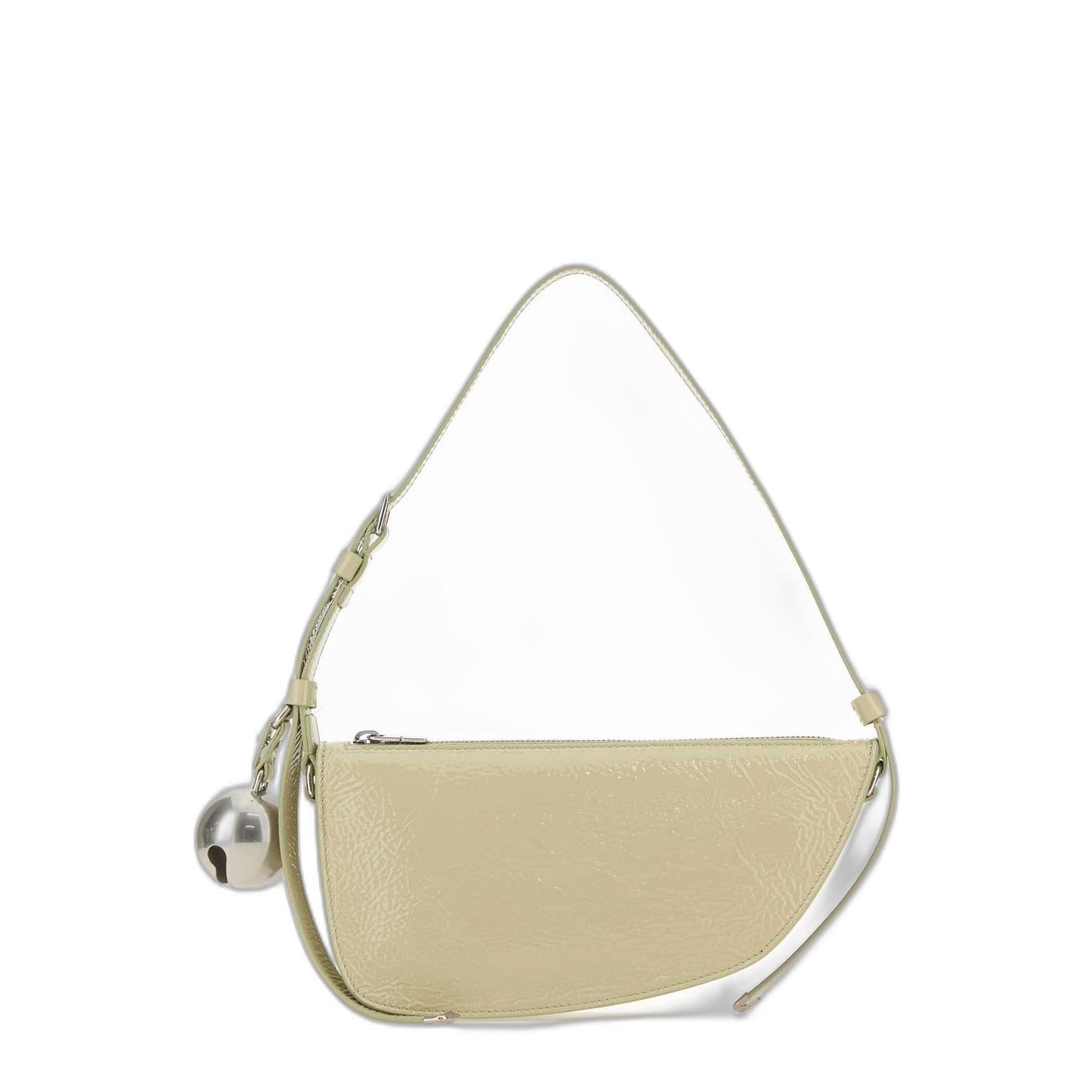 Mini Shield Bell-charm Shoulder Bag