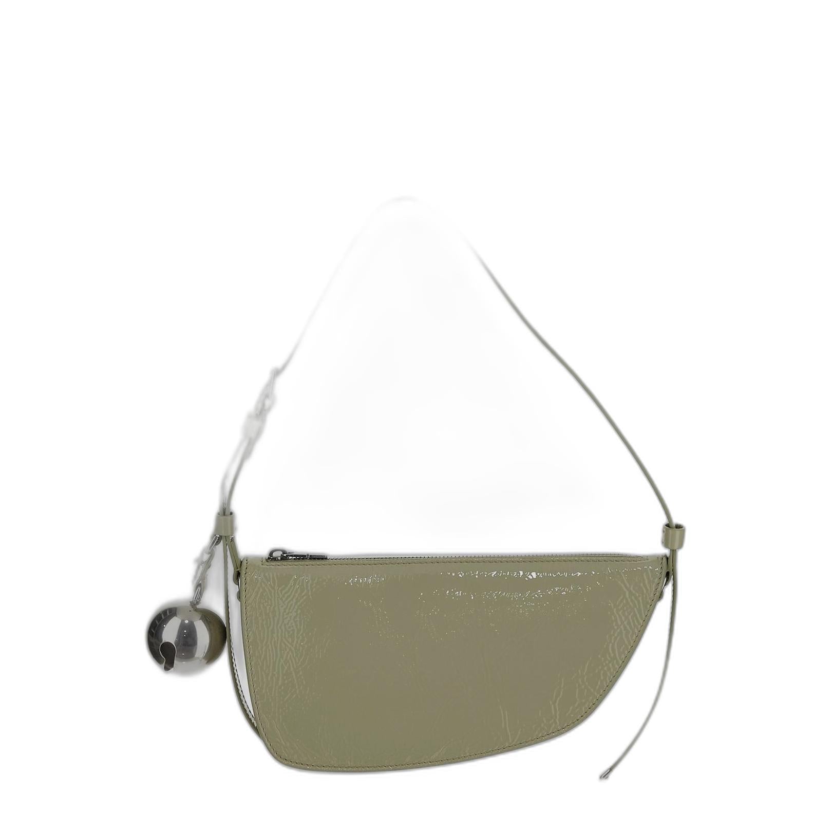 Mini Shield Bell-charm Shoulder Bag