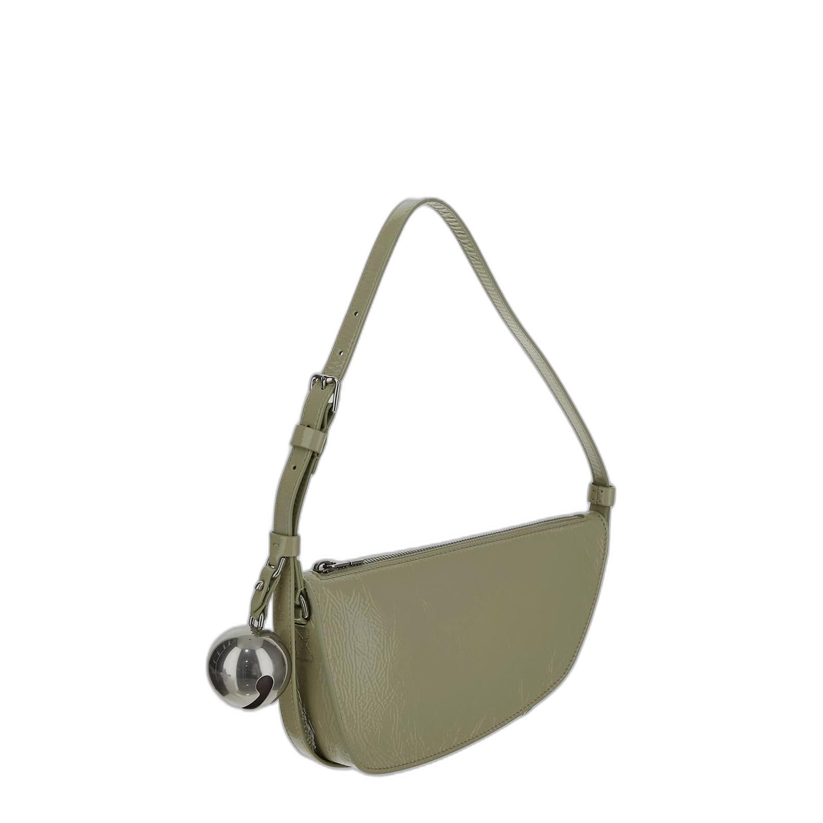 Mini Shield Bell-charm Shoulder Bag