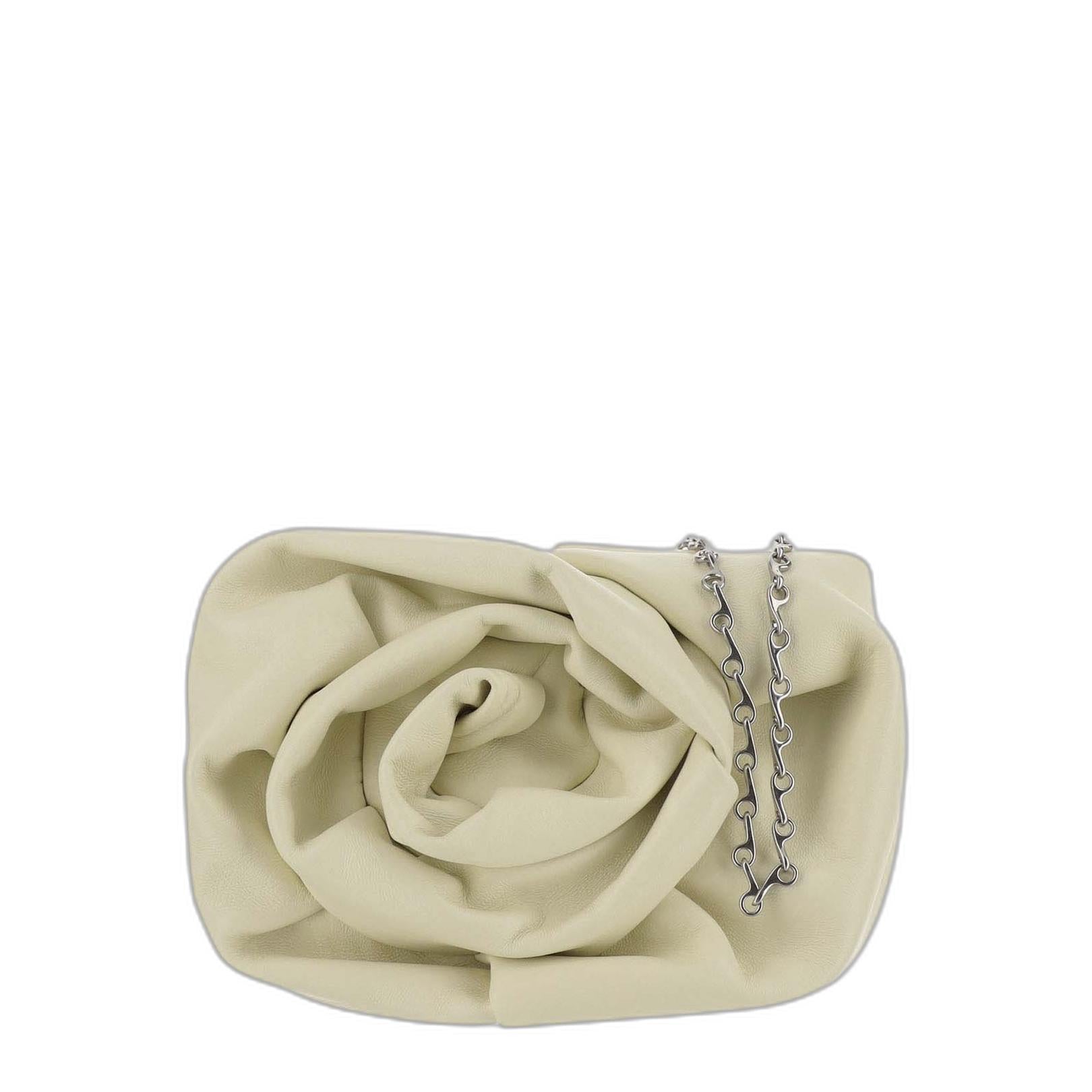 Rose Clutch Bag With Chain