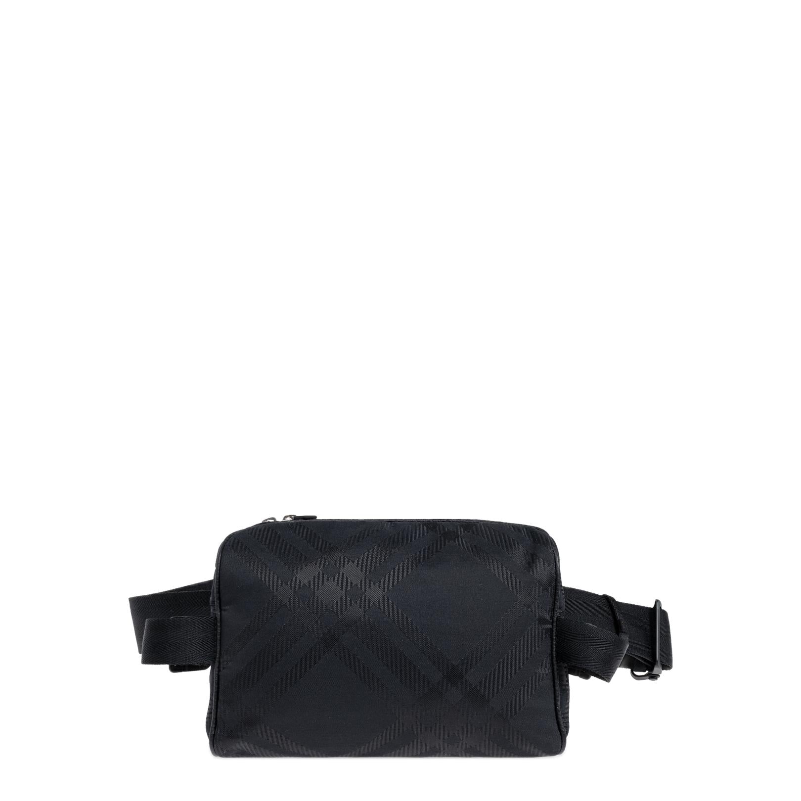 Check Pattern Belt Bag