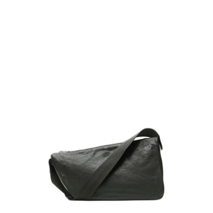 Large Shield Messenger Bag in Slate