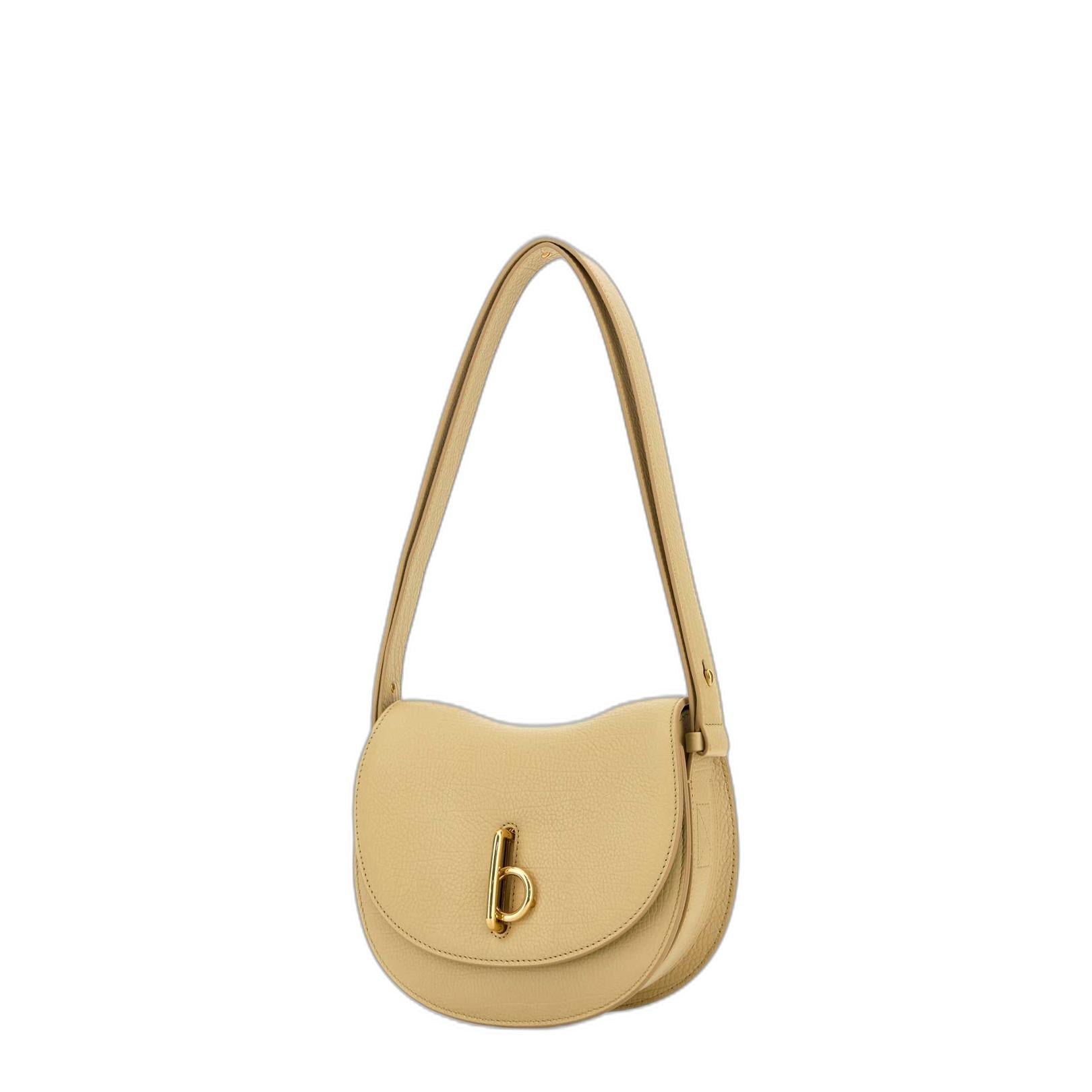 Sand Leather Small Rocking Horse Shoulder Bag