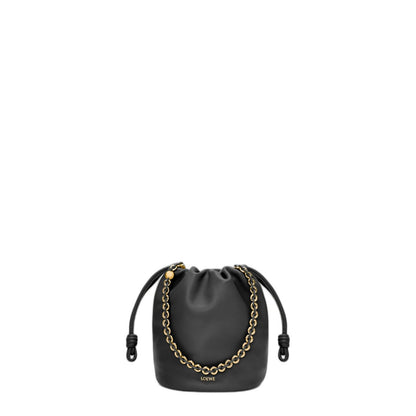 Flamenco Purse Bucket In Mellow Nappa Lambskin