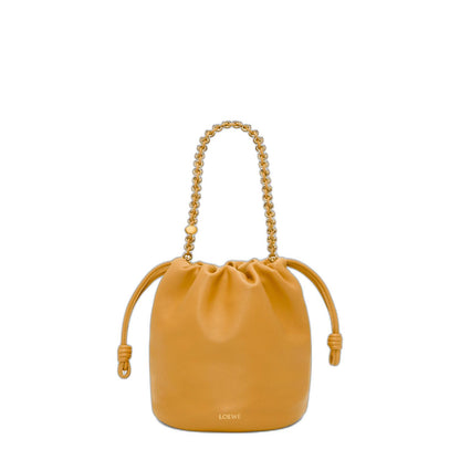 Flamenco Purse Bucket In Mellow Nappa Lambskin