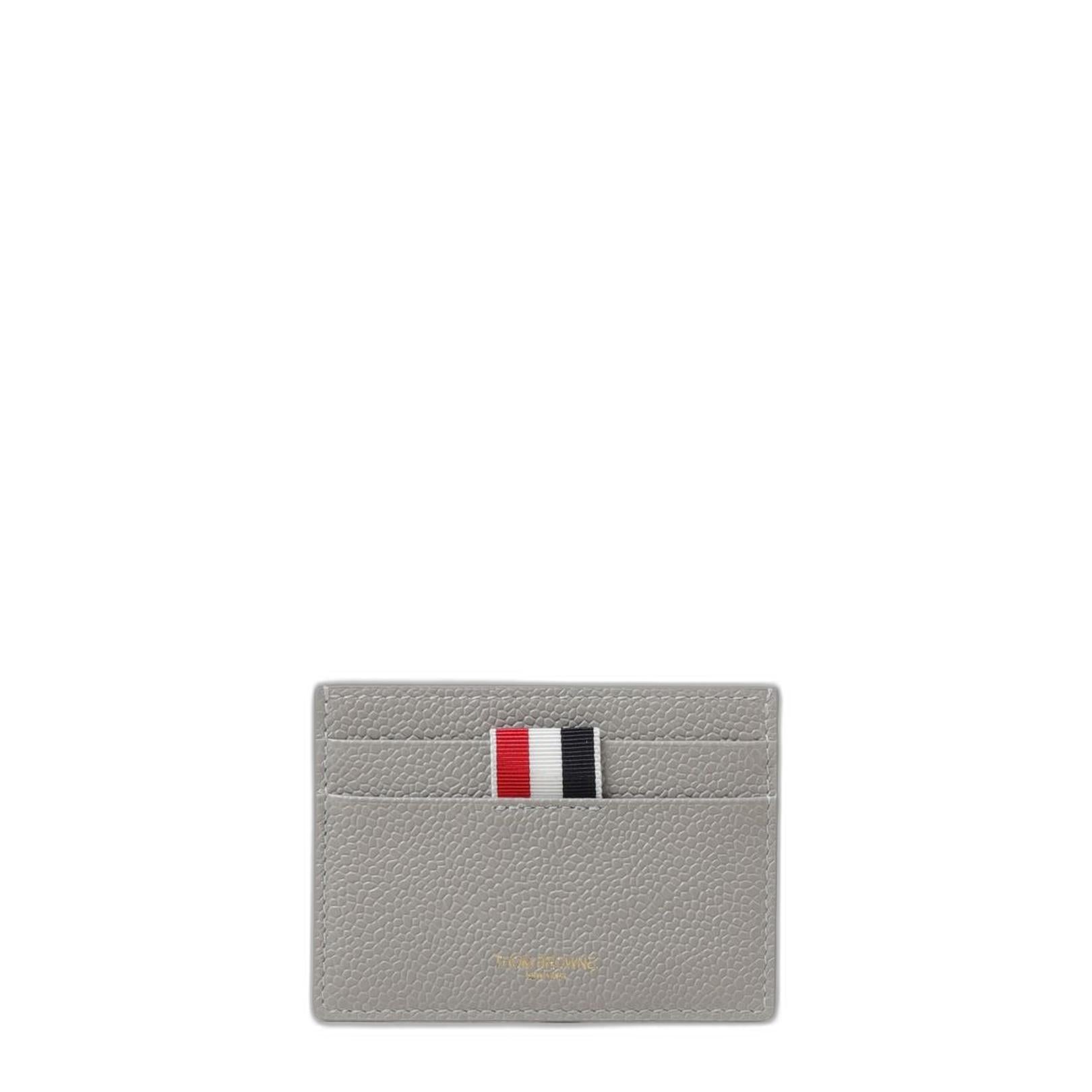 Portacarte Di Credito  In Pelle Con Patch