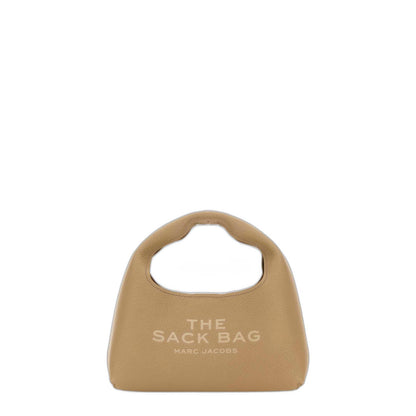 Beige Leather Handbag