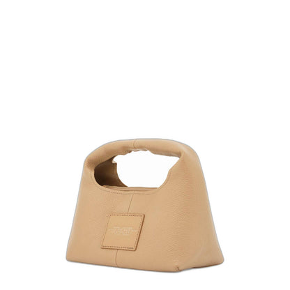 Beige Leather Handbag