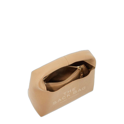 Beige Leather Handbag