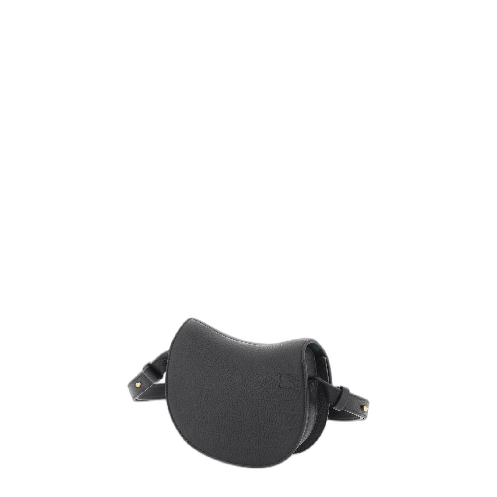 Burberry Rocking Horse Mini Grainy Leather Crossbody Bag