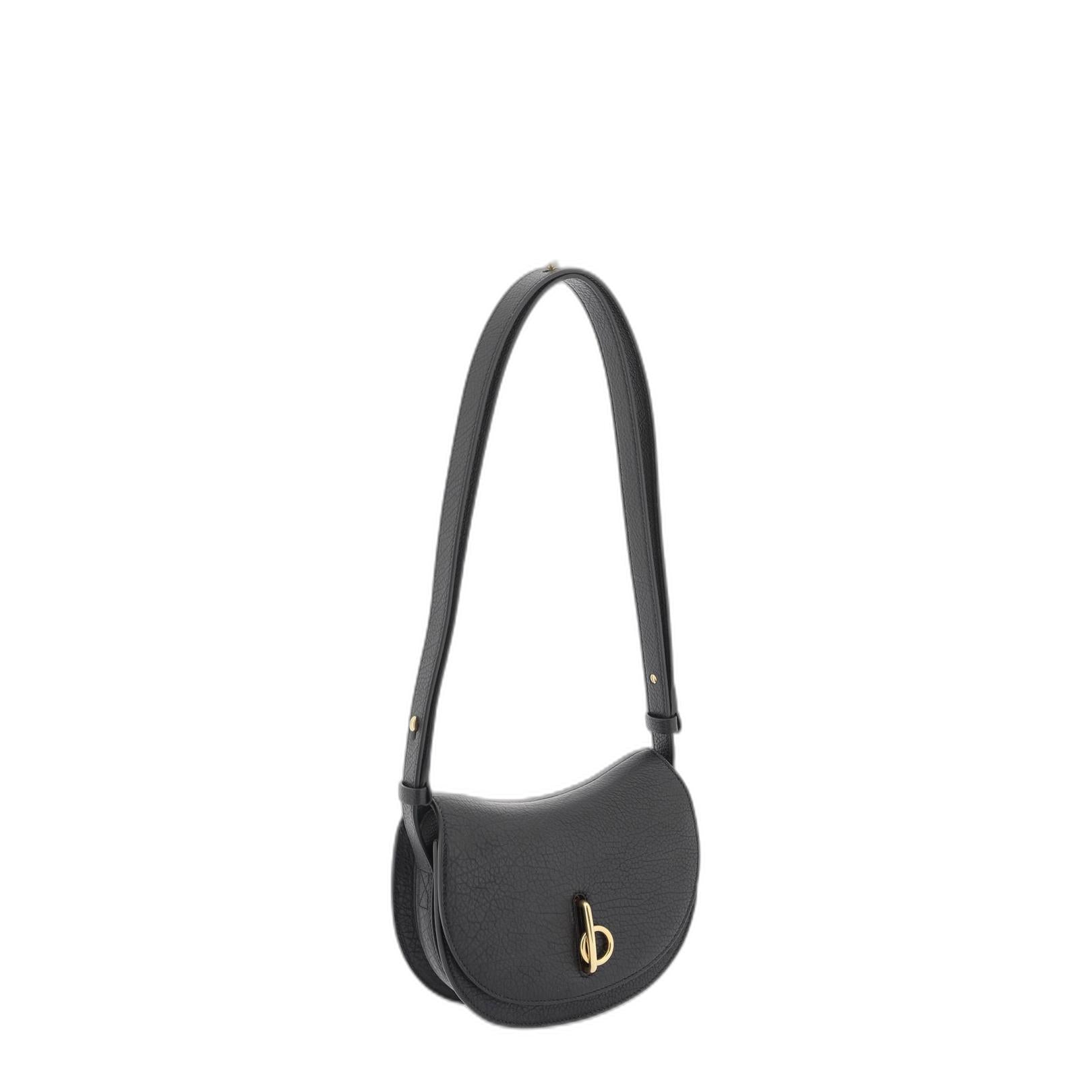 Burberry Rocking Horse Mini Grainy Leather Crossbody Bag
