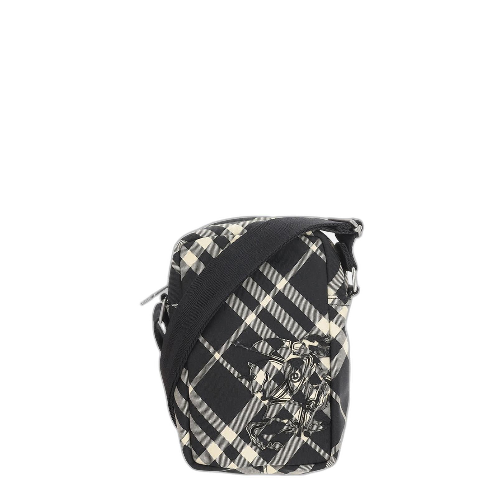 Burberry Ekfd Motif Checked Phone Bag