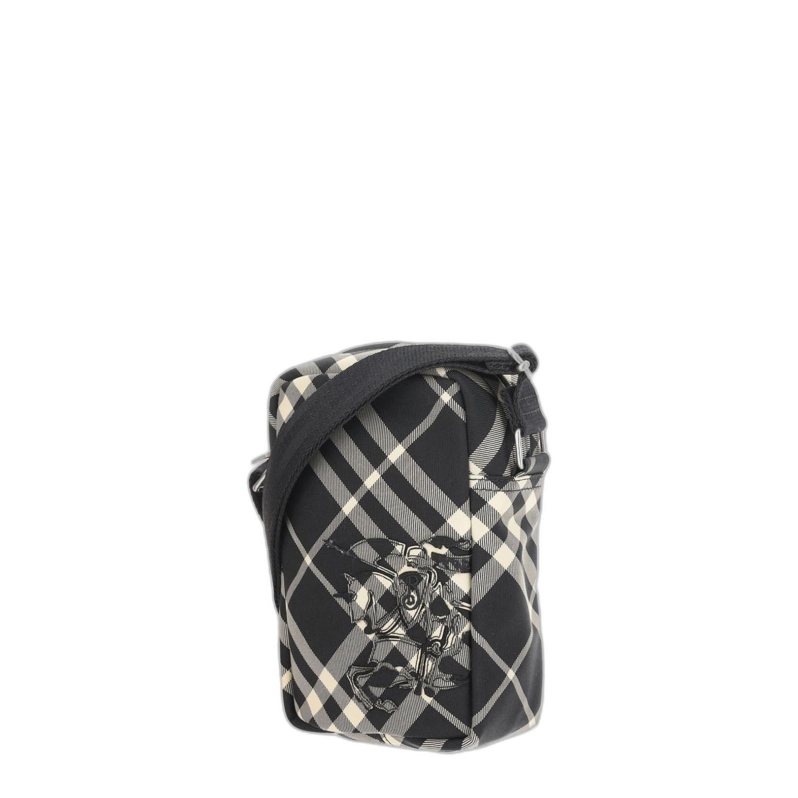 Burberry Ekfd Motif Checked Phone Bag