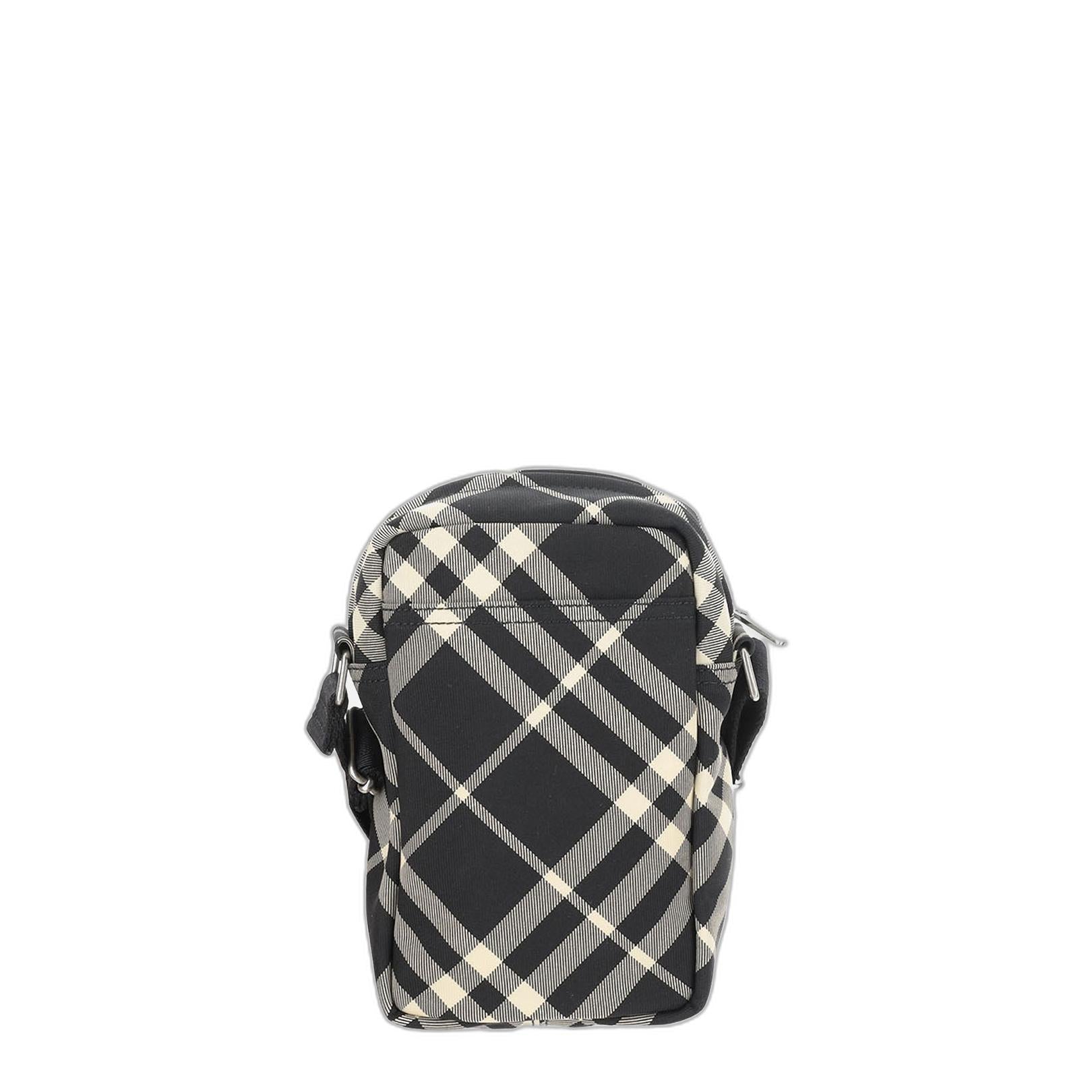 Burberry Ekfd Motif Checked Phone Bag