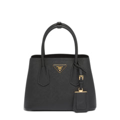 Logo Detailed Top Handle Tote Bag