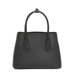 Logo Detailed Top Handle Tote Bag