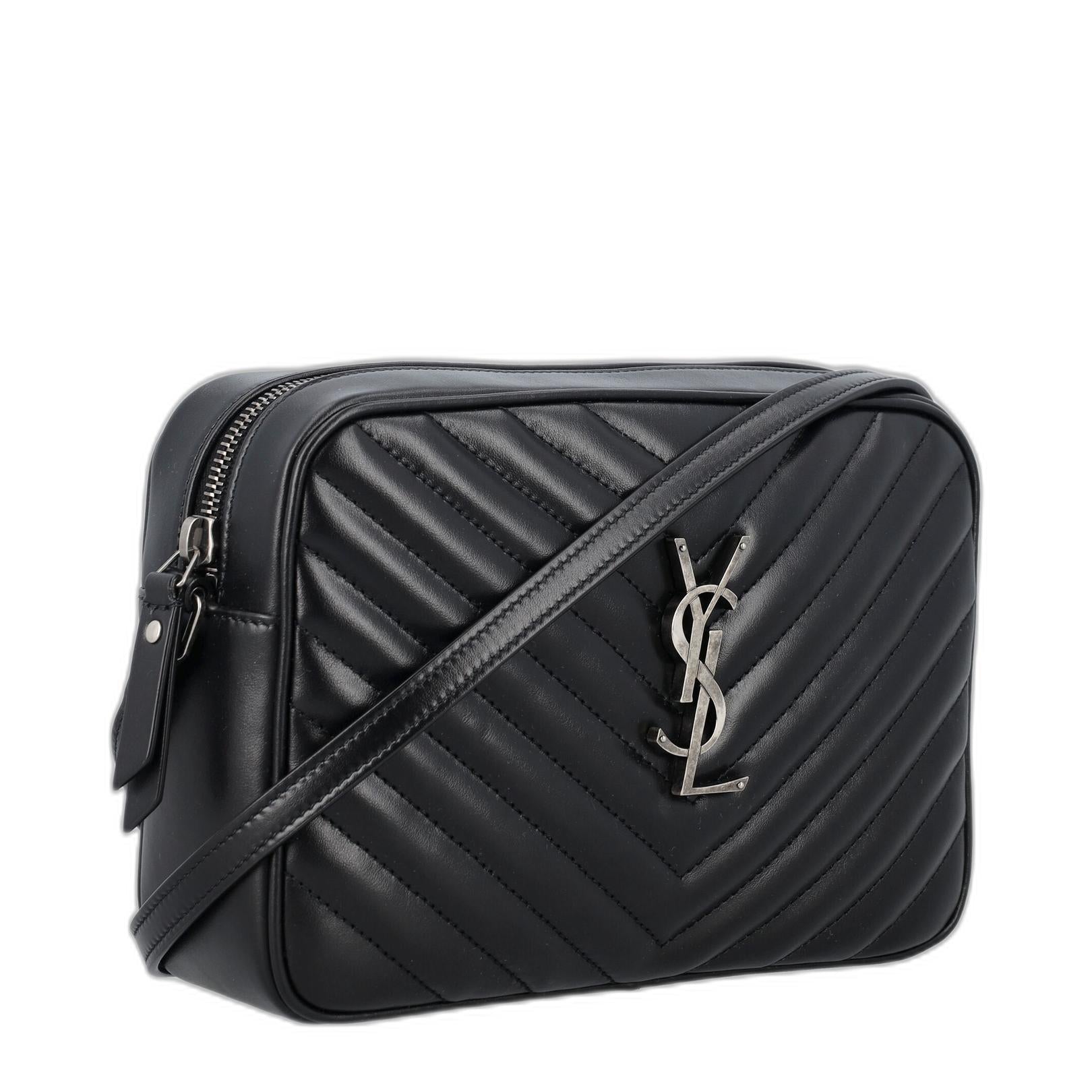 Lou Logo Plaque Camera Bag