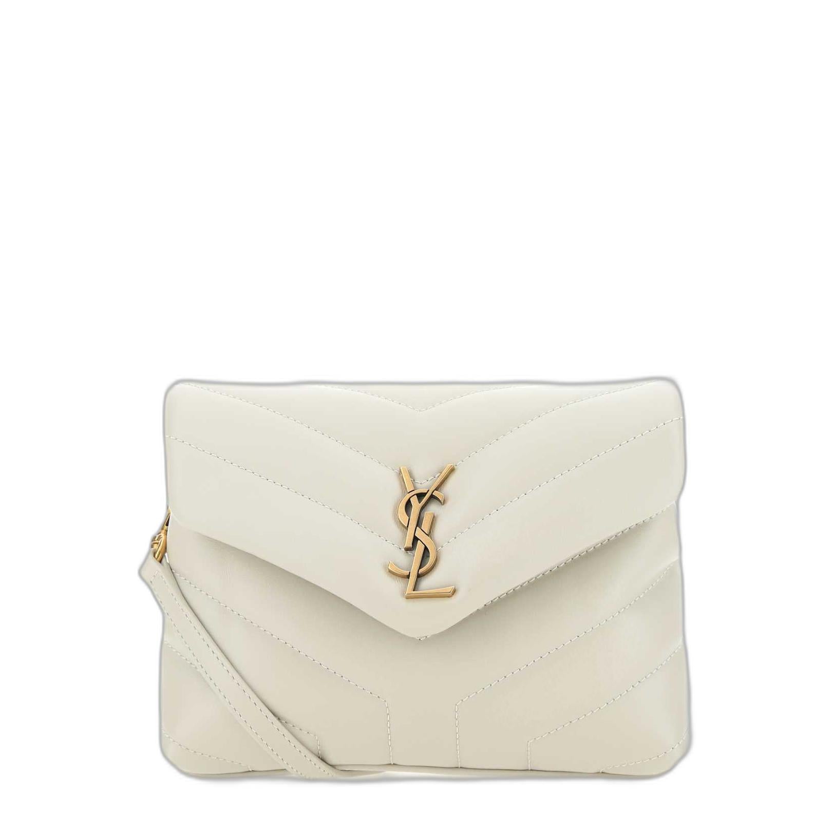 Loulou Toy Logo Plaque Shoulder Bag