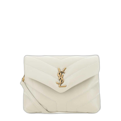 Loulou Toy Logo Plaque Shoulder Bag