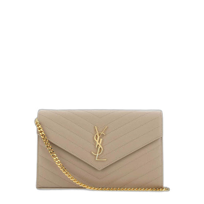 经典 Cassandre 粒纹皮革链条钱包