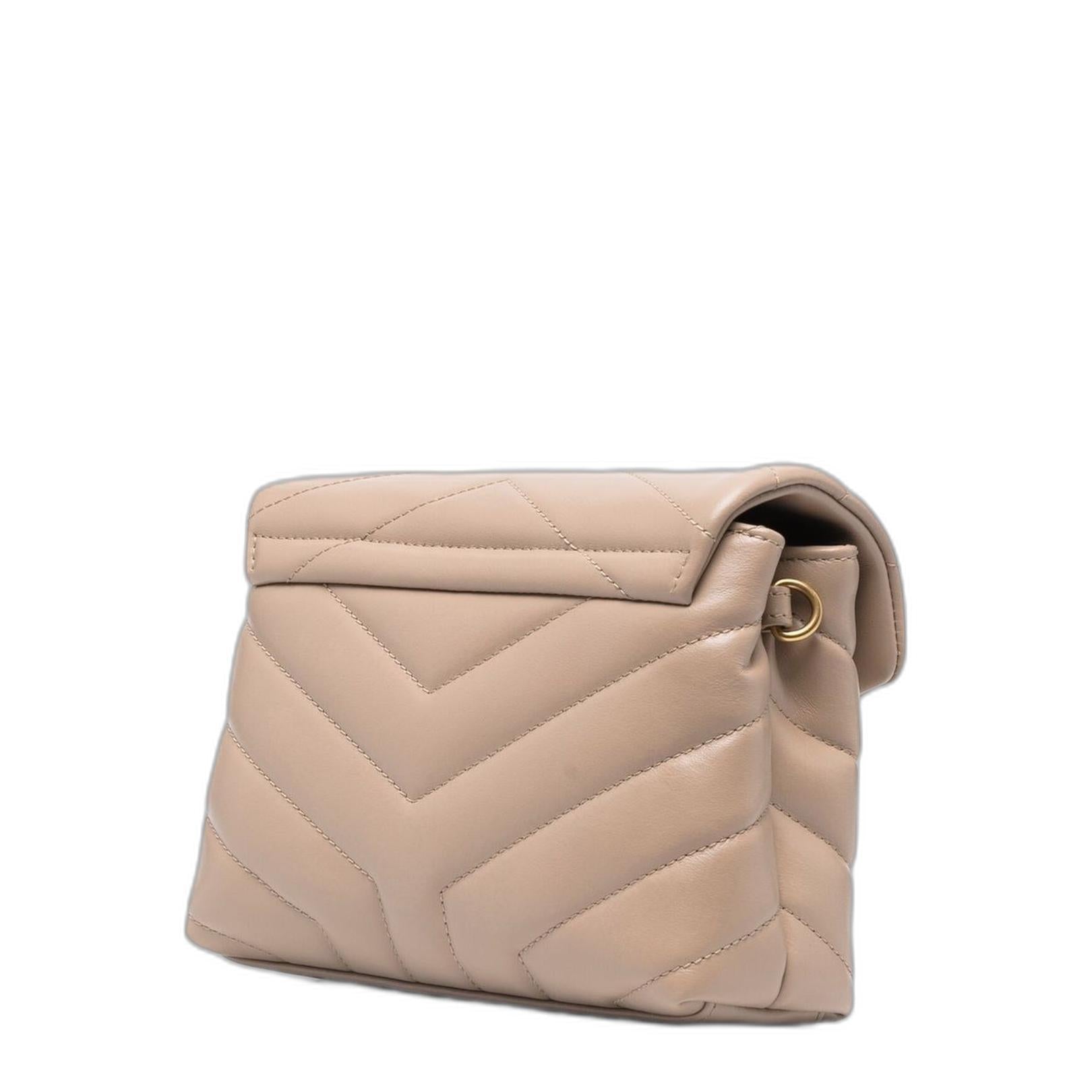 Toy LouLou in Quilted Leather, Gold Hardware