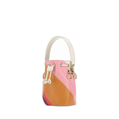 Mon Tresor Bucket Bag In Multicolour Print