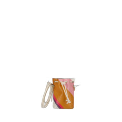 Mon Tresor Bucket Bag In Multicolour Print