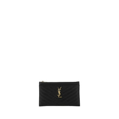 Monogram Bill Pouch In Grain De Poudre Embossed Leather