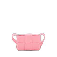 Candy Cassette Crossbody Bag In Pink Ribbon