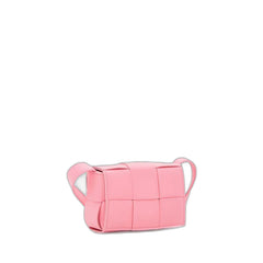 Candy Cassette Crossbody Bag In Pink Ribbon