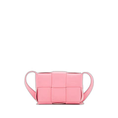 Candy Cassette Crossbody Bag In Pink Ribbon