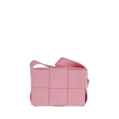 Candy Cassette Crossbody Bag In Pink Ribbon