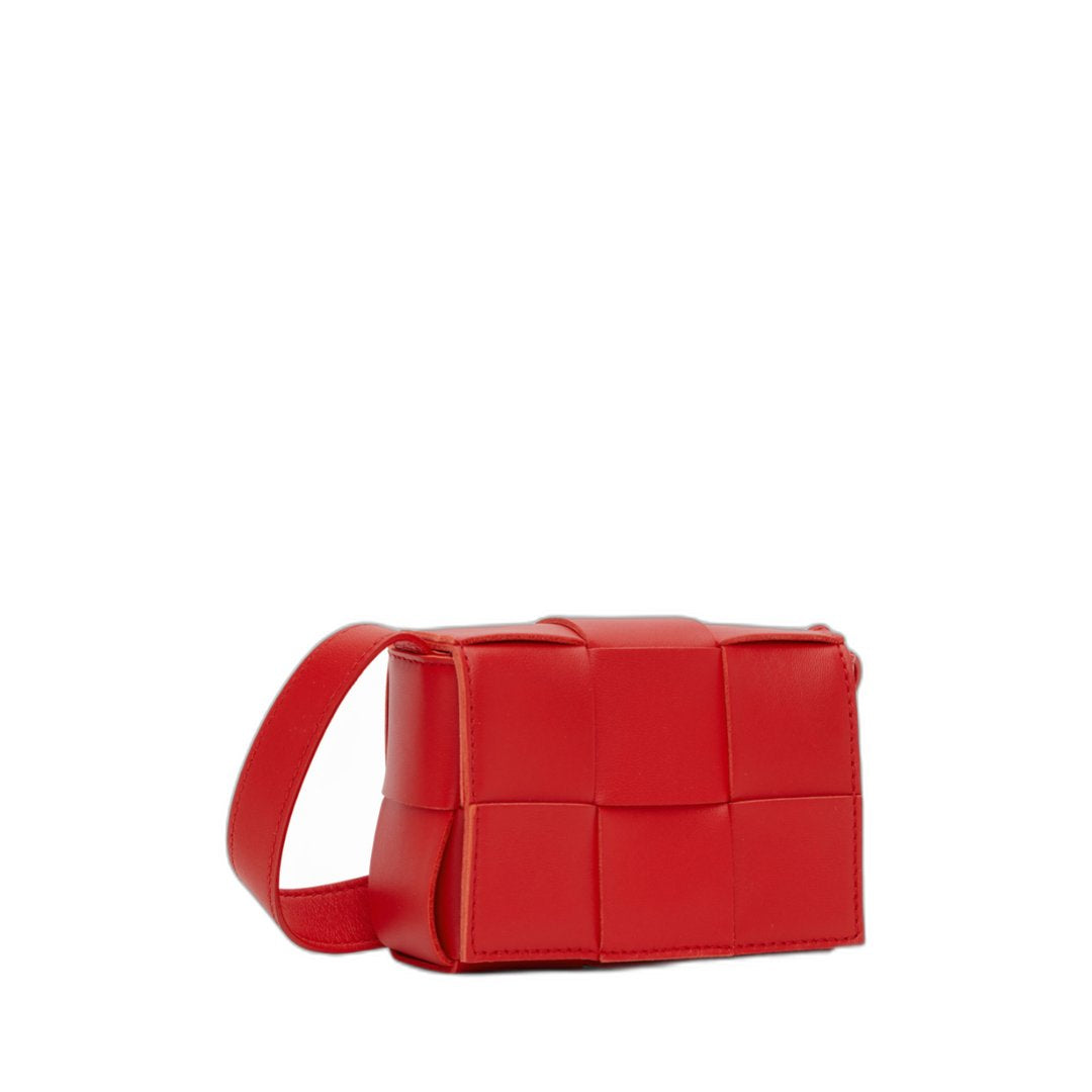 Candy Cassette Crossbody Bag In Red Green