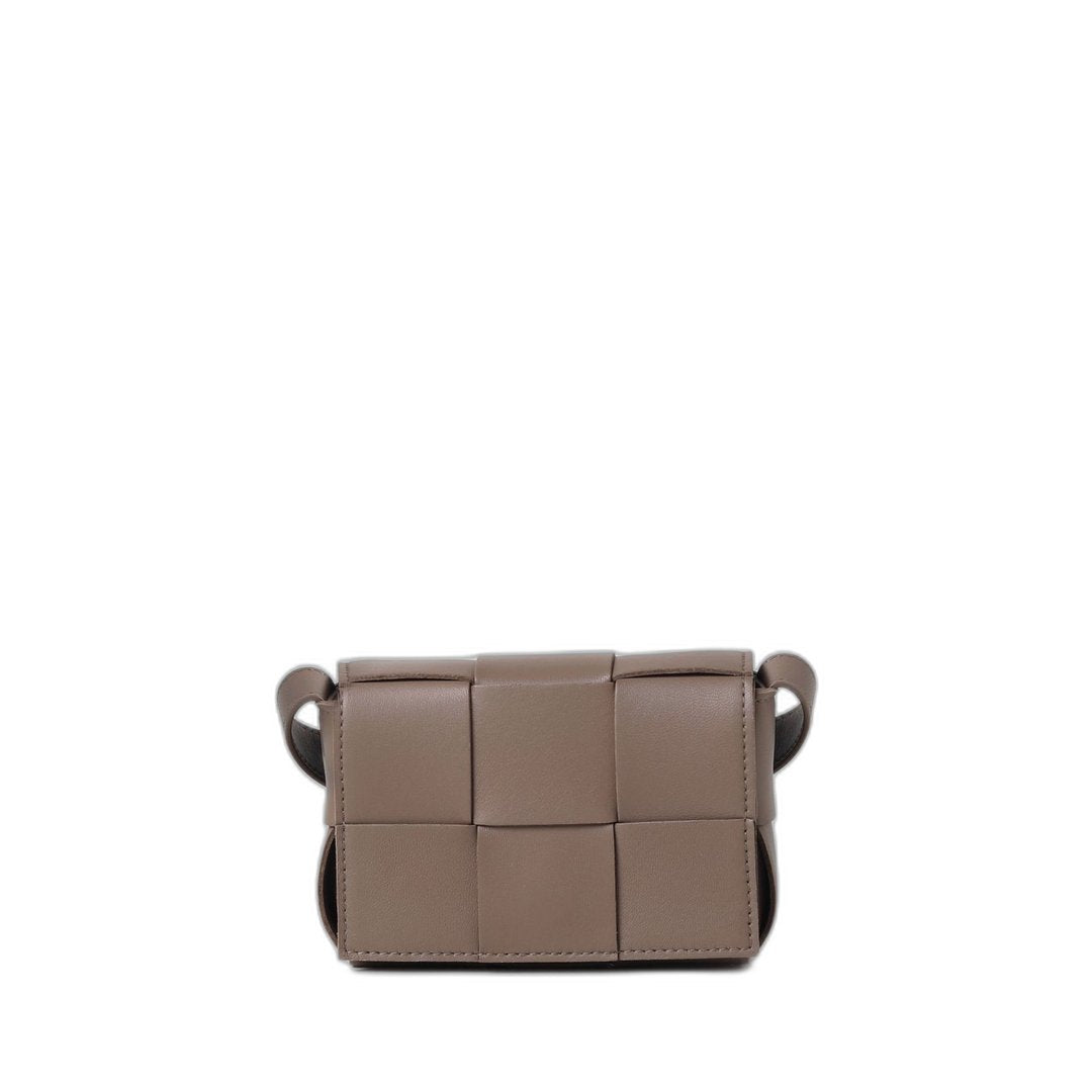 Candy Cassette Shoulder Bag In Taupe Taupe