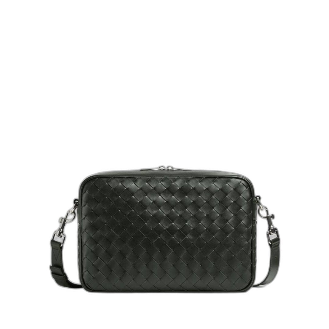 Chamber Woven Medium Bags Black