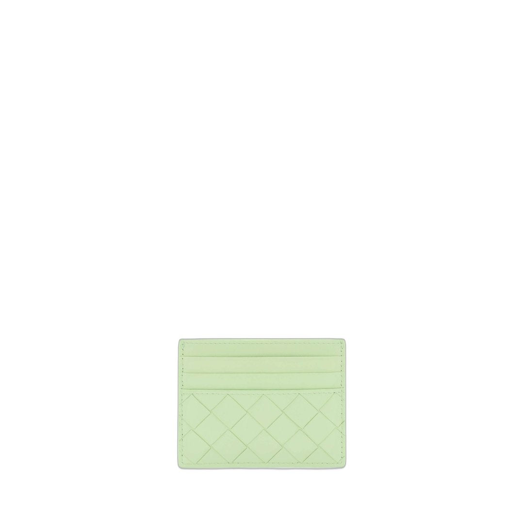 Credit Card Case In Mint Fennel & Gold