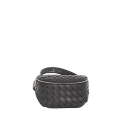 Intrecciato Belt Bag Black