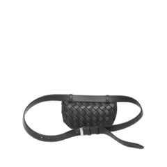 Intrecciato Belt Bag Black