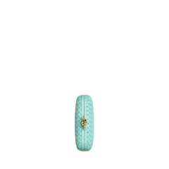 Knot Minaudiere Clutch In Blue Celadon & Muse