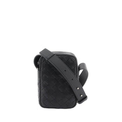 Leather Crossbody Bag Black